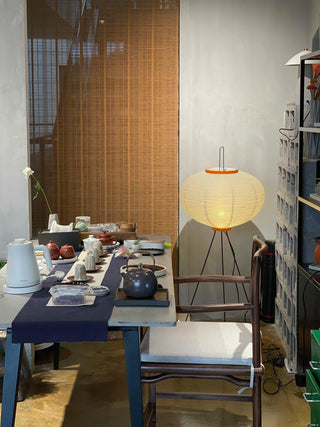 Krelix Lampadaire en Papier Scandinave