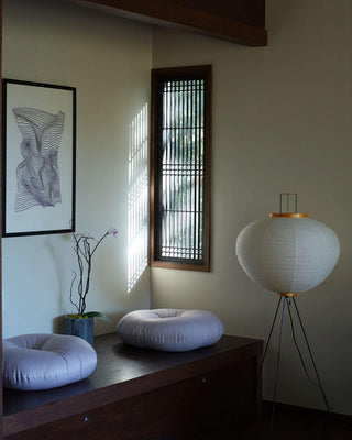 Krelix Lampadaire en Papier Scandinave