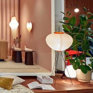 Krelix Lampadaire en Papier Scandinave