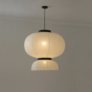 Tessire Lampe Suspendue Scandinave en Papier