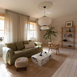 Tessire Lampe Suspendue Scandinave en Papier