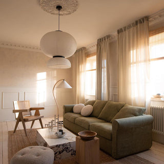 Tessire Lampe Suspendue Scandinave en Papier