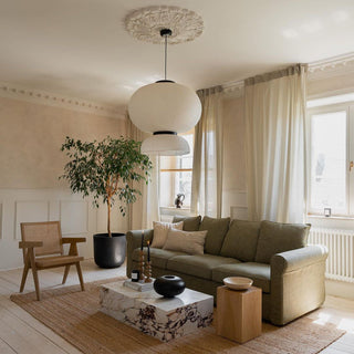 Tessire Lampe Suspendue Scandinave en Papier