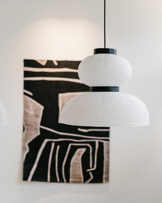 Tessire Lampe Suspendue Scandinave en Papier