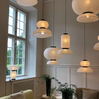 Tessire Lampe Suspendue Scandinave en Papier