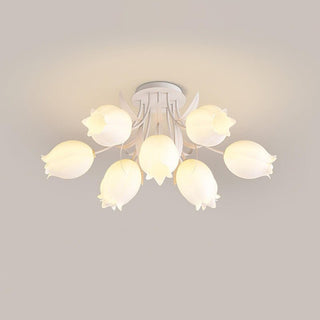 Lustra Plafonnier Fleur de Lys Blossom Base Verte
