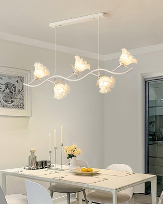Lustra Lustre en Verre Floral