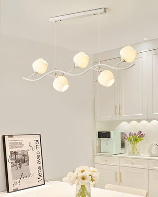 Lustra Lustre en Verre Floral