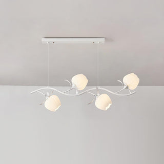 Lustra Lustre en Verre Floral