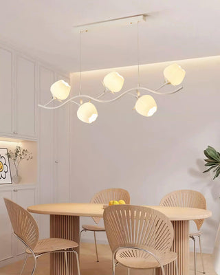 Lustra Lustre en Verre Floral