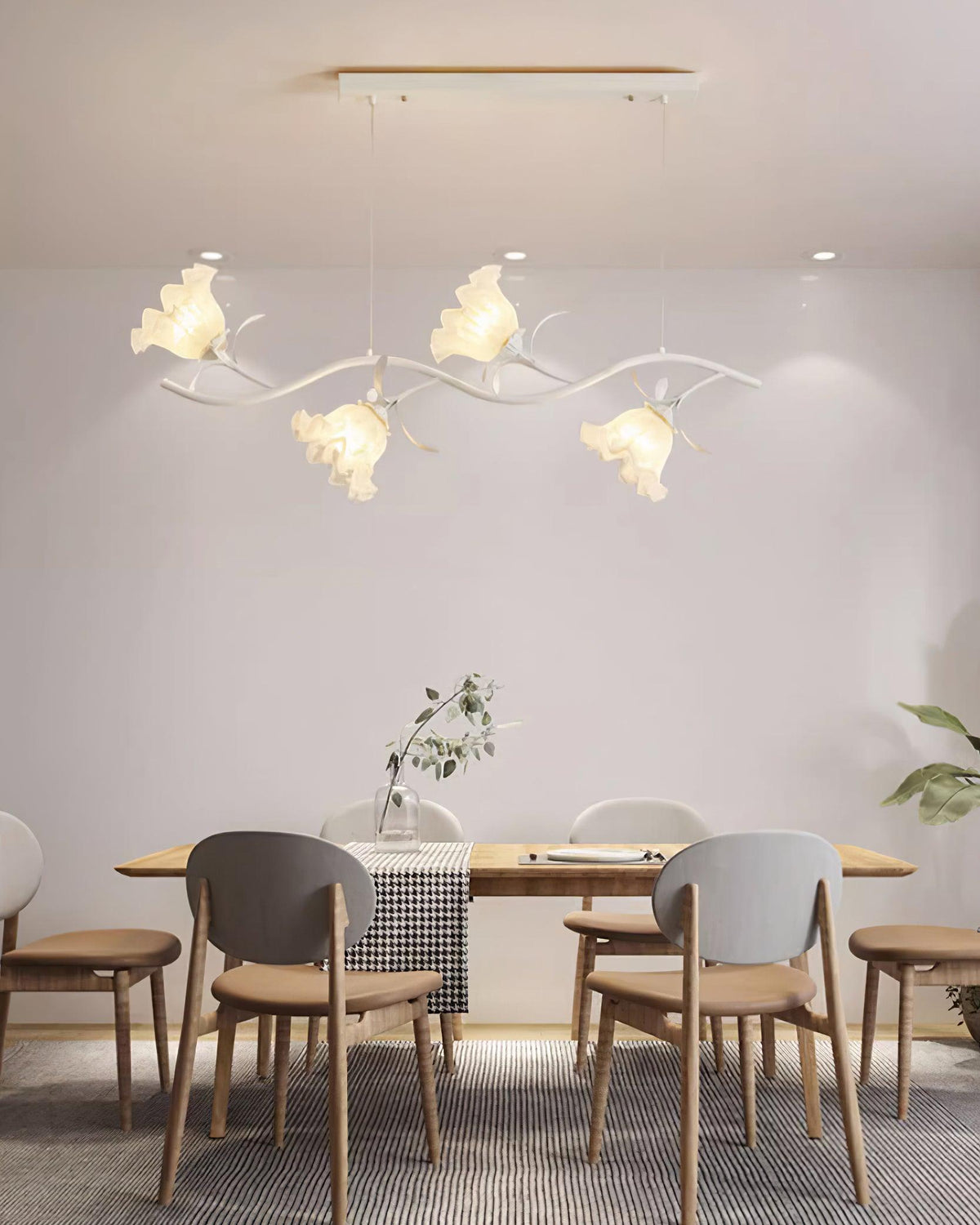 Valilia Lustre en Verre Floral