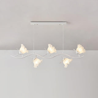 Lustra Lustre en Verre Floral