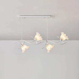 Lustra Lustre en Verre Floral