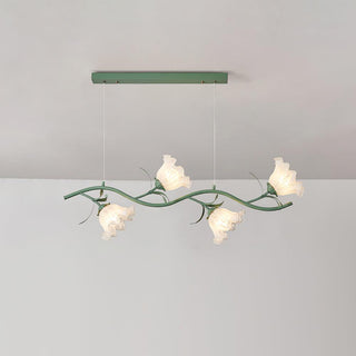 Lustra Lustre en Verre Floral