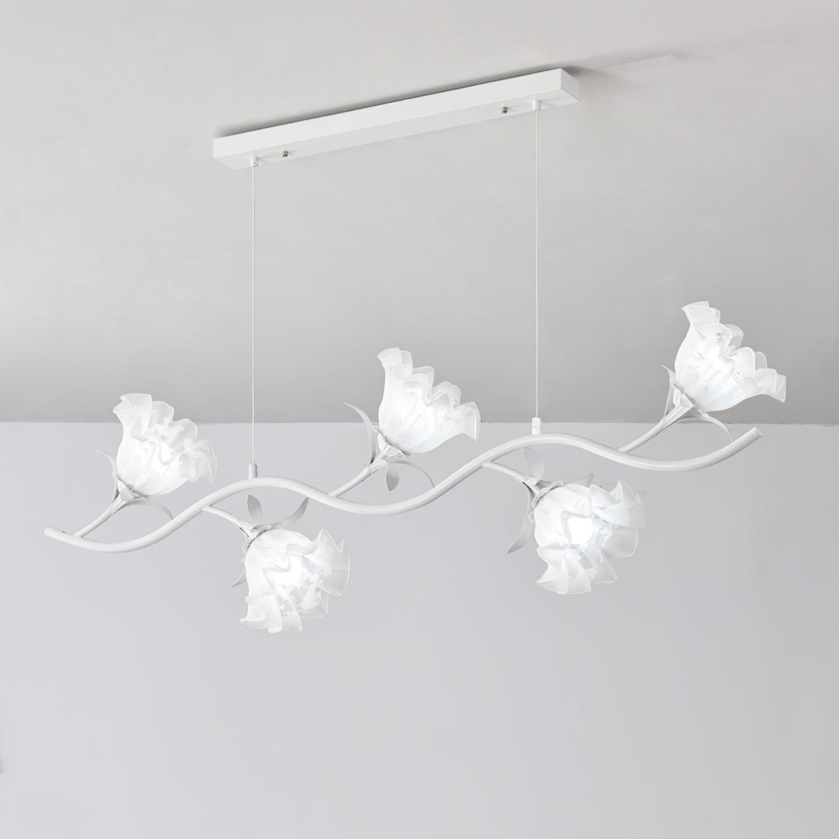 Valilia Lustre en Verre Floral