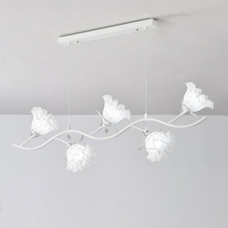 Lustra Lustre en Verre Floral