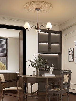 Aurora Lustre Frosted Glass Shades