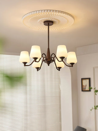 Aurora Lustre Frosted Glass Shades