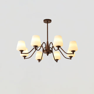 Aurora Lustre Frosted Glass Shades