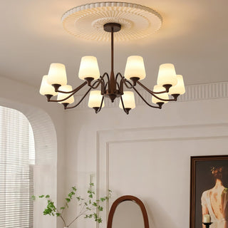 Aurora Lustre Frosted Glass Shades