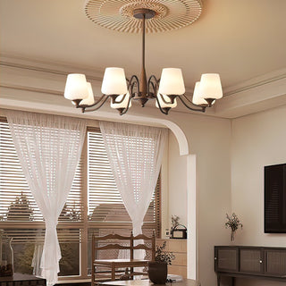 Aurora Lustre Frosted Glass Shades