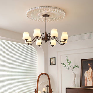 Aurora Lustre Frosted Glass Shades
