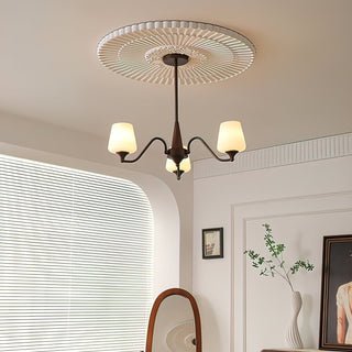 Aurora Lustre Frosted Glass Shades