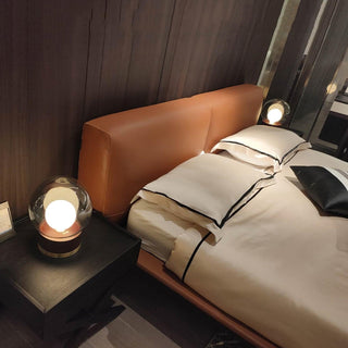 Brinox Lampe de Table en Bois Artistique