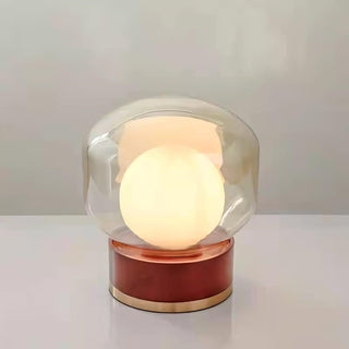 Brinox Lampe de Table en Bois Artistique