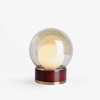 Brinox Lampe de Table en Bois Artistique