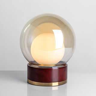 Brinox Lampe de Table en Bois Artistique
