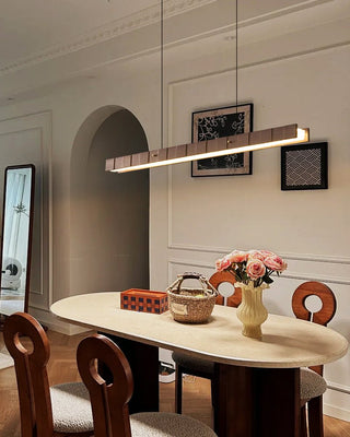 Rillwood Beam Linear Pendant Lamp-Neutral Decor