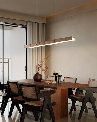Rillwood Beam Linear Pendant Lamp-Neutral Decor