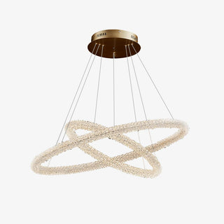 Lustra Lustre Anneau en Cristal LED