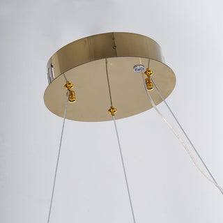 Lustra Lustre Anneau en Cristal LED