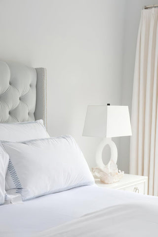 Vantor Lampe de Table en Tissu Minimaliste