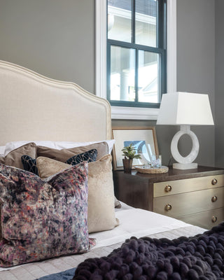 Vantor Lampe de Table en Tissu Minimaliste
