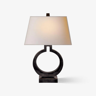 Vantor Lampe de Table en Tissu Minimaliste