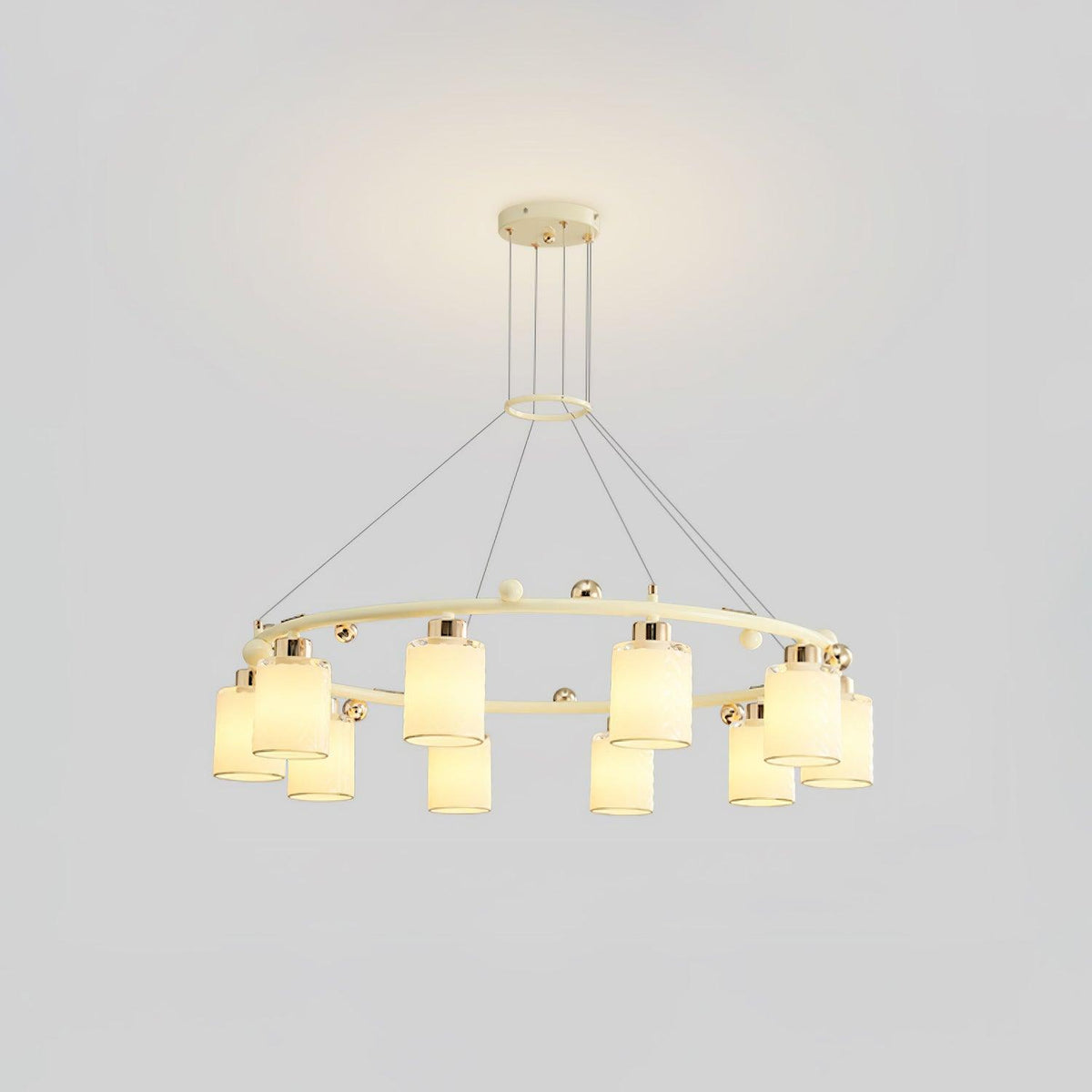 Alsile Style Japandi Verre Lustre