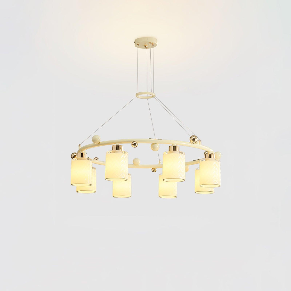 Alsile Style Japandi Verre Lustre