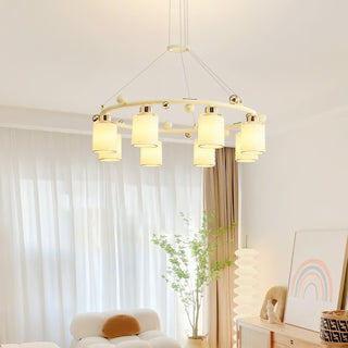 Alsile Style Japandi Verre Lustre