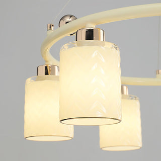 Alsile Style Japandi Verre Lustre