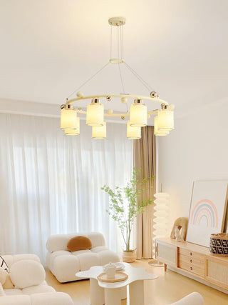 Alsile Style Japandi Verre Lustre