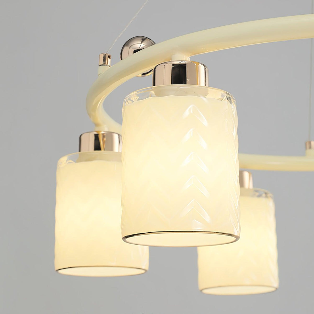 Alsile Style Japandi Verre Lustre