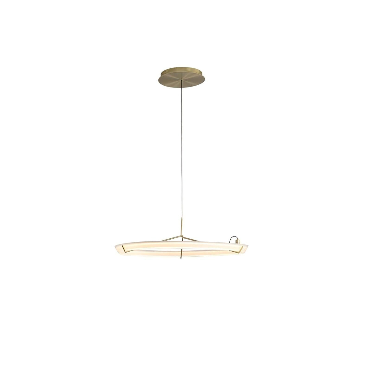 Gavista Lustre Moderne Acier Inoxydable Anneau