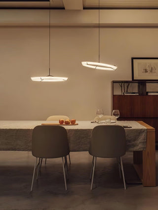 Lustra Lustre Moderne Acier Inoxydable Anneau