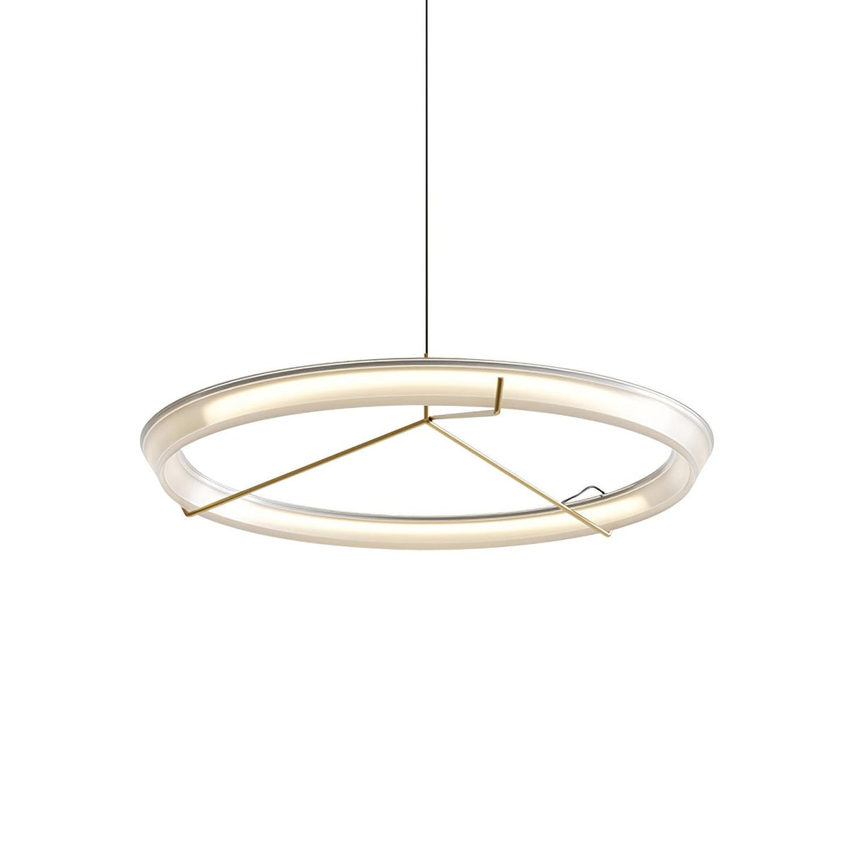 Gavista Lustre Moderne Acier Inoxydable Anneau