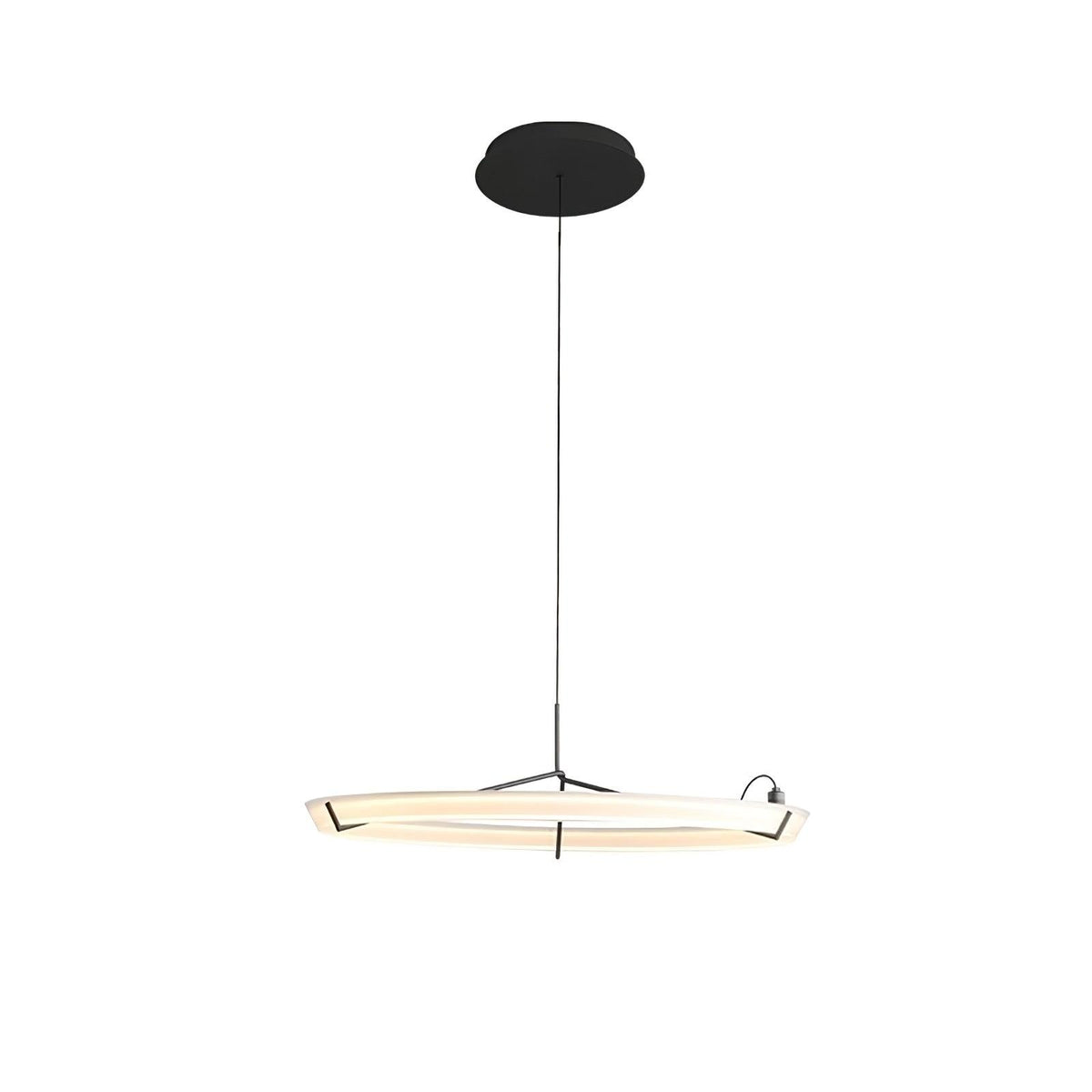 Gavista Lustre Moderne Acier Inoxydable Anneau