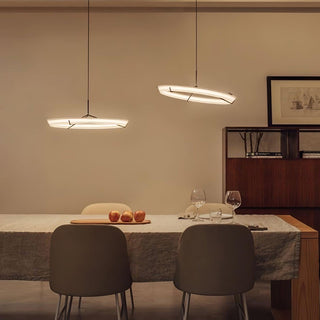 Lustra Lustre Moderne Acier Inoxydable Anneau