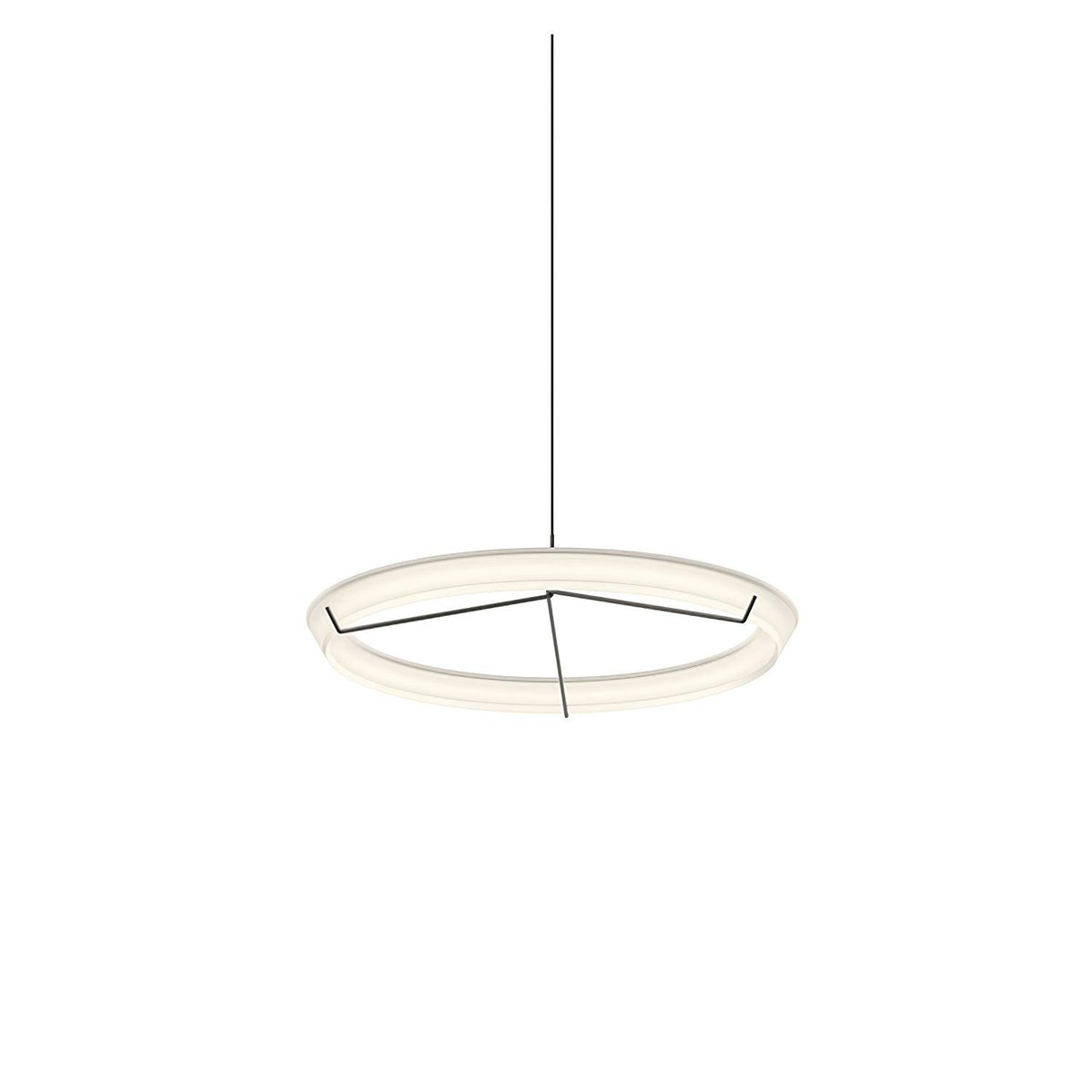 Gavista Lustre Moderne Acier Inoxydable Anneau